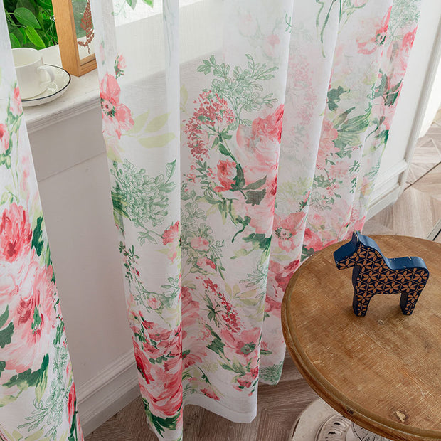 Mesh Curtains Bedroom Light Transmission