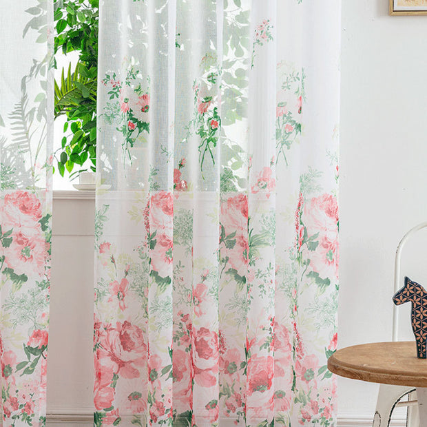Mesh Curtains Bedroom Light Transmission