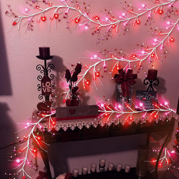 Colored Loving Heart Ambience Light