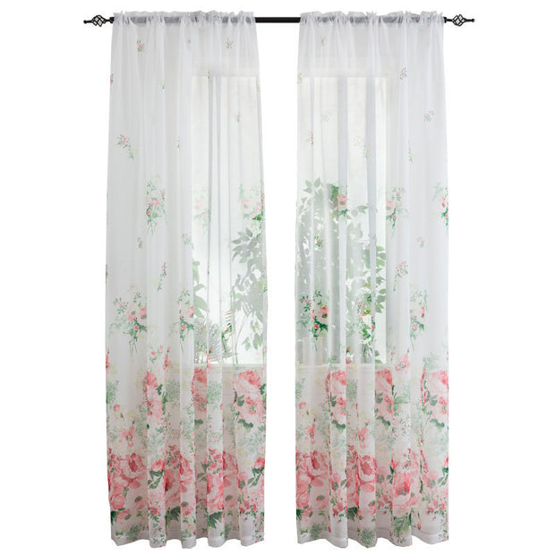 Mesh Curtains Bedroom Light Transmission