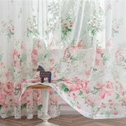 Mesh Curtains Bedroom Light Transmission