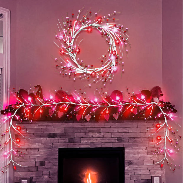 Colored Loving Heart Ambience Light